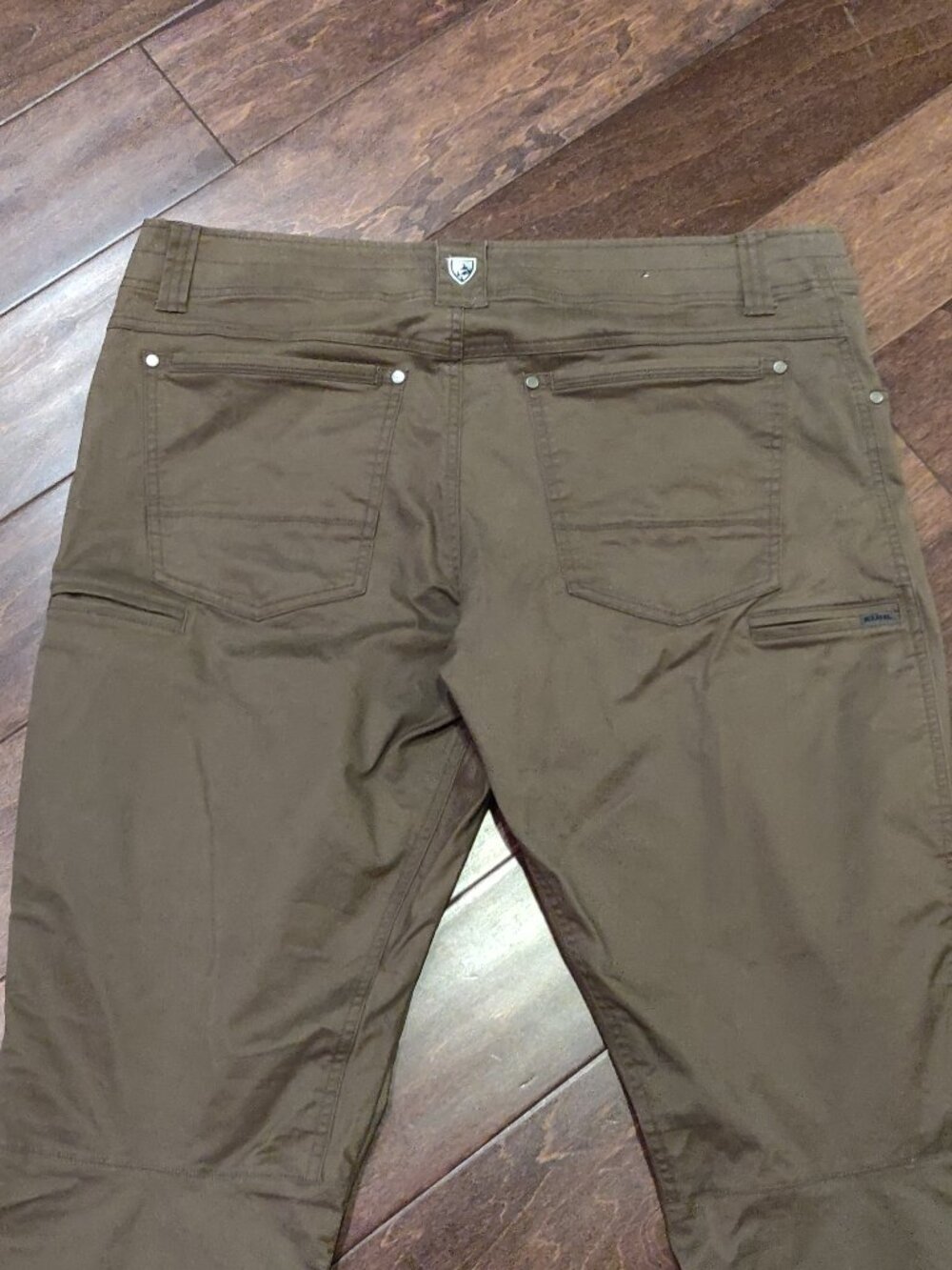 Kuhl RYDR Lite Klassik Fit Brown Pants Size 38x34 - Picture 3 of 6
